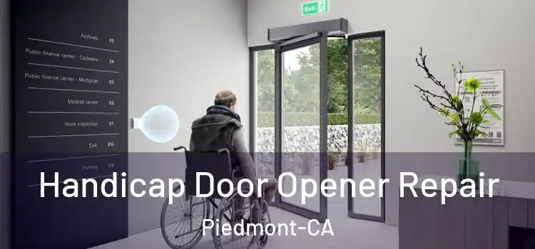  Handicap Door Opener Repair Piedmont-CA